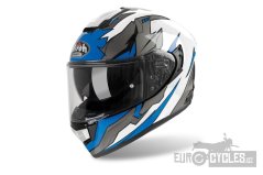 přilba ST 501 BIONIC, AIROH (bílá/modrá)