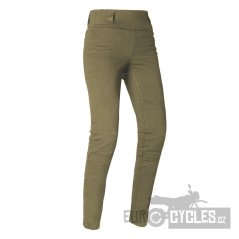 kalhoty SUPER LEGGINGS 2.0, OXFORD, dámské (legíny s Aramidovou podšívkou, khaki)