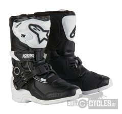 boty TECH 3S KIDS, ALPINESTARS, dětské (bílá/černá) 2026