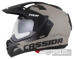 přilba Tour 2.0 Dual, CASSIDA (písková matná/černá, plexi s přípravou pro Pinlock) 2026