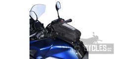 tankbag na motocykl AQUA S8 s popruhy, OXFORD (černý, objem 8 l)