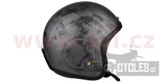 přilba Mambo Evo Cafe Racer, LAZER - Belgie (imitace broušený hliník)