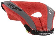 nákrčník SEQUENCE YOUTH, ALPINESTARS, dětský (černý/červený/šedý/žlutý fluo) 2026