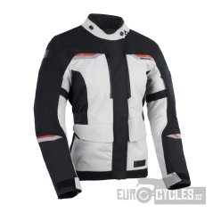 bunda MONDIAL 2.0 DRY2DRY™, OXFORD ADVANCED, dámská (světle šedá/černá/červená)