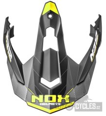 kšilt pro přilby N312 VAPOR, NOX (černá matná, žlutá)