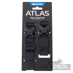 zavazadlové popruhy Atlas advanced tail straps kit, OXFORD (černá)