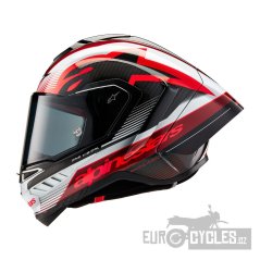přilba SUPERTECH R10 TEAM, ALPINESTARS (karbon/červená/bílá) 2026