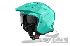 přilba KOMBAKT Color, AIROH (akvamarínová lesklá) 2026