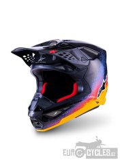 přilba SUPERTECH S-M10 limitovaná edice BLACK HOLE, ALPINESTARS (černá/multicolor) 2026