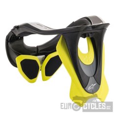 chránič krční páteře BNS TECH-2, ALPINESTARS (černá/žlutá fluo) 2026