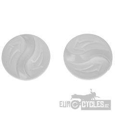 víčka plexi pro přilby EVO, CASSIDA - ČR (bílé, pár)