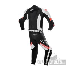 jednodílná kombinéza MISSILE 2 WARD, ALPINESTARS (černá/bílá/červená fluo) 2026