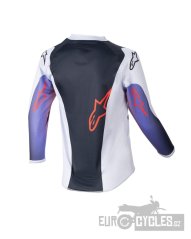 dres RACER HOEN KIDS, ALPINESTARS, dětský (světle šedá/gradient/černá) 2024