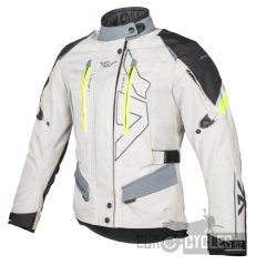 bunda Teressa II, AYRTON, dámská (světle šedá/žlutá fluo/šedá/černá) 2026