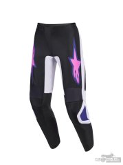 kalhoty FLUID GRID, ALPINESTARS (černá/světle šedá/fialová) 2026