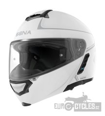 Mesh přilba s headsetem Impulse, SENA (lesklá bílá)