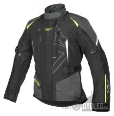 bunda Teressa II, AYRTON, dámská (černá/šedá/žlutá fluo) 2026
