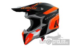 přilba WRAAAP Conquer, AIROH (oranžová matná) 2026
