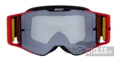 brýle TORP, RedBull Spect (černé/červené matné, plexi stříbrné zrcadlové)