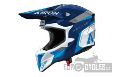 přilba WRAAAP Conquer, AIROH (modrá lesklá) 2026