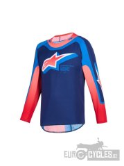 dres SUPERTECH VISTA YOUTH, ALPINESTARS, dětské (tmavě modrá/korálová/cobaltová) 2026