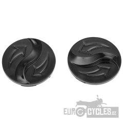 víčka plexi pro přilby EVO, CASSIDA - ČR (černé, pár)