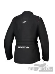 bunda STELLA ST-1 WATERPROOF HONDA kolekce, ALPINESTARS, dámská (černá/červená) 2026