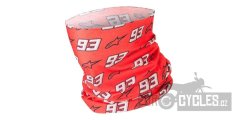 nakrčník MM93, ALPINESTARS (červená/bílá/černá)