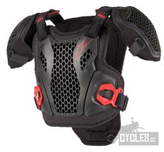 chránič těla BIONIC ACTION YOUTH CHEST, ALPINESTARS, dětský (černá/červená) 2026