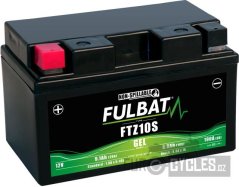 baterie 12V, YTZ10S GEL, 12V, 8.6Ah, 190A, bezúdržbová GEL technologie 150x88x93 FULBAT (aktivovaná ve výrobě)
