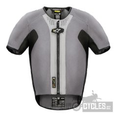 airbagová vesta TECH-AIR®5 system, ALPINESTARS (šedá/černá) 2026