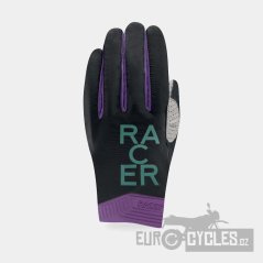 rukavice GP STYLE 2, RACER (černá/fialová)