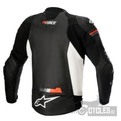 bunda GP FORCE, ALPINESTARS (černá/bílá/červená fluo) 2025