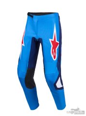 kalhoty FLUID GRID, ALPINESTARS (modrá/červená/bílá) 2026