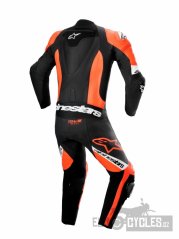 jednodílná kombinéza MISSILE 2 WARD, ALPINESTARS (černá/červená fluo/bílá) 2026