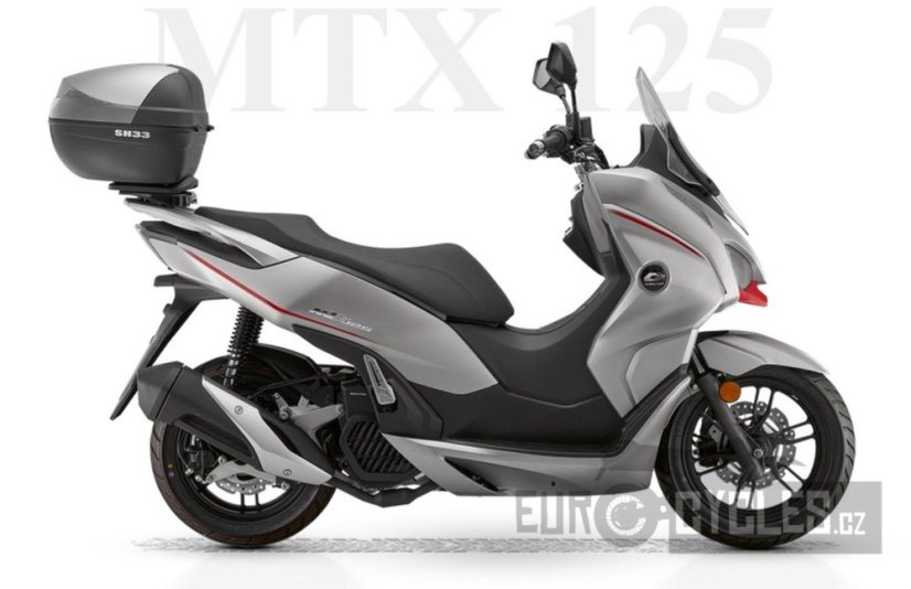 QJ-Motor - MTX 125 + kufr zdarma