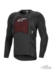 chránič těla BIONIC PLASMA LT dlouhý rukáv, ALPINESTARS (černá/červená/bílá) 2026