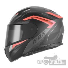 přilba N968 SHIFT, NOX (černá matná, červená) 2026