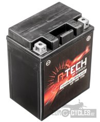 baterie 12V, YTX14AHL-BS/YB14L-A2 GEL, 14Ah, 175A, bezúdržbová GEL technologie 135x90x167, A-TECH (aktivovaná ve výrobě)