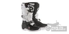 boty TECH 7 S, ALPINESTARS, dětské (černá/bílá) 2026