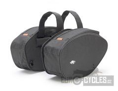 ST100B STRYKER - černé textilní boční brašny KAPPA