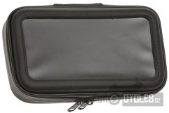 pouzdro na mobilní telefon včetně 3 držáků 22 - 28 mm (vnitřní rozměry 175 x 80 x 8 mm), Q-TECH