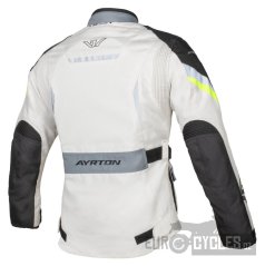 bunda Teressa II, AYRTON, dámská (světle šedá/žlutá fluo/šedá/černá) 2026