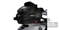 tankbag na motocykl Q4R QR, OXFORD (černý, s rychloupínacím systémem na víčka nádrže, objem 4 l)