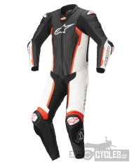 jednodílná kombinéza MISSILE 2, TECH-AIR kompatibilní, ALPINESTARS (černá/bílá/červená fluo)