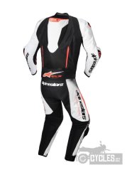 jednodílná kombinéza GP-R7, TECH-AIR ready/kompatibilní, ALPINESTARS (bílá/černá/červená fluo) 2026