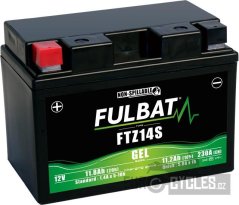 baterie 12V, YTZ14S GEL, 12V, 11.2Ah, 230A, bezúdržbová GEL technologie 150x88x110 FULBAT (aktivovaná ve výrobě)