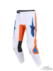 kalhoty FLUID GRID, ALPINESTARS (oranžová/modrá/bílá) 2026
