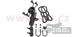 kompletní sestava držáku X-Grip s uchycením na objímku brzdové/spojkové páčky/řidítka motocyklu, RAM Mounts