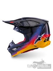 přilba SUPERTECH S-M10 limitovaná edice BLACK HOLE, ALPINESTARS (černá/multicolor) 2026